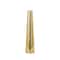 3ft. Gold Stainless Steel Metal Minimalistic Tall Floor Cone Vase